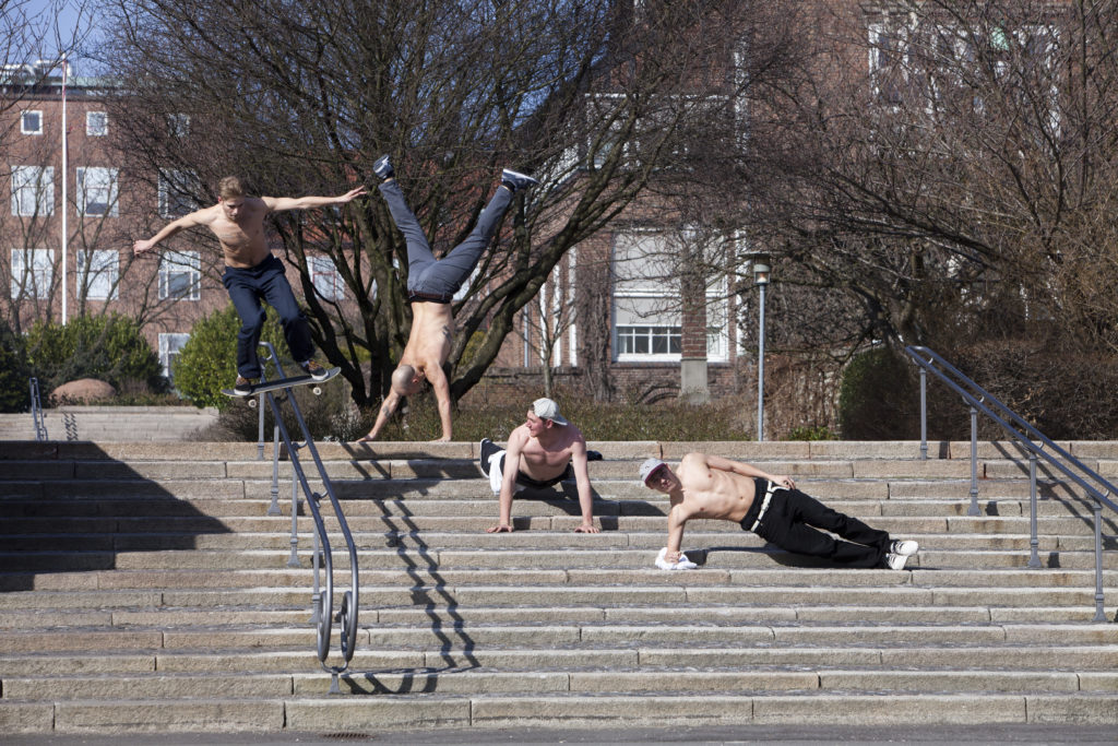 Boardslide with the Lodge. Photo by Morten Westh