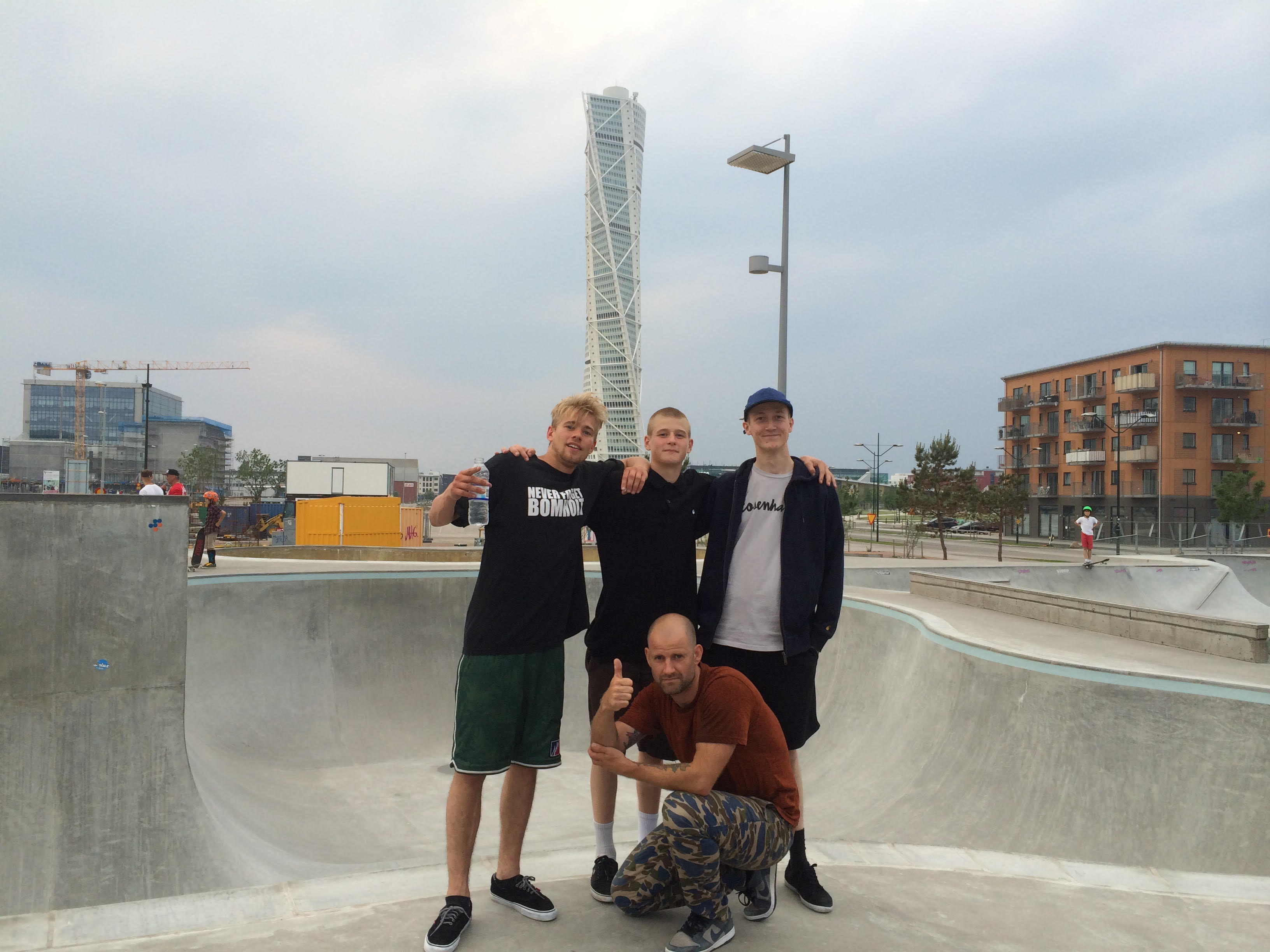 Jonas Skrøder,Hugo Boserup, Morten Westh, Thomas Kring, this was the day The shredders lodge formed and created.