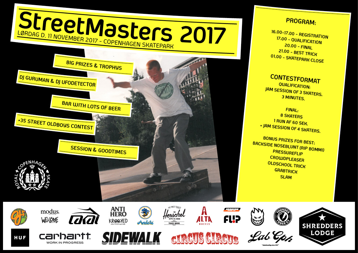 streetmasters17 - Poster - ENG - 1