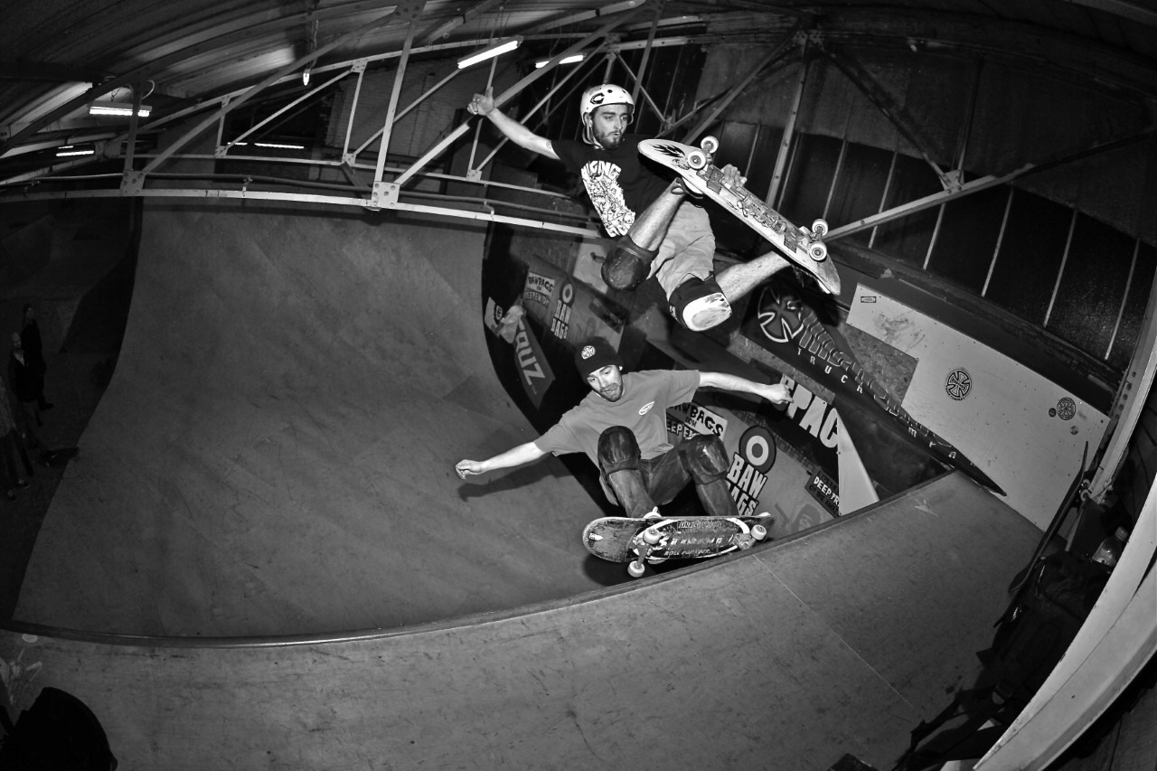 Doubles with Ruari Britee-Steer at The Space, North Berwick, Scotland. Photo by Russ Hall